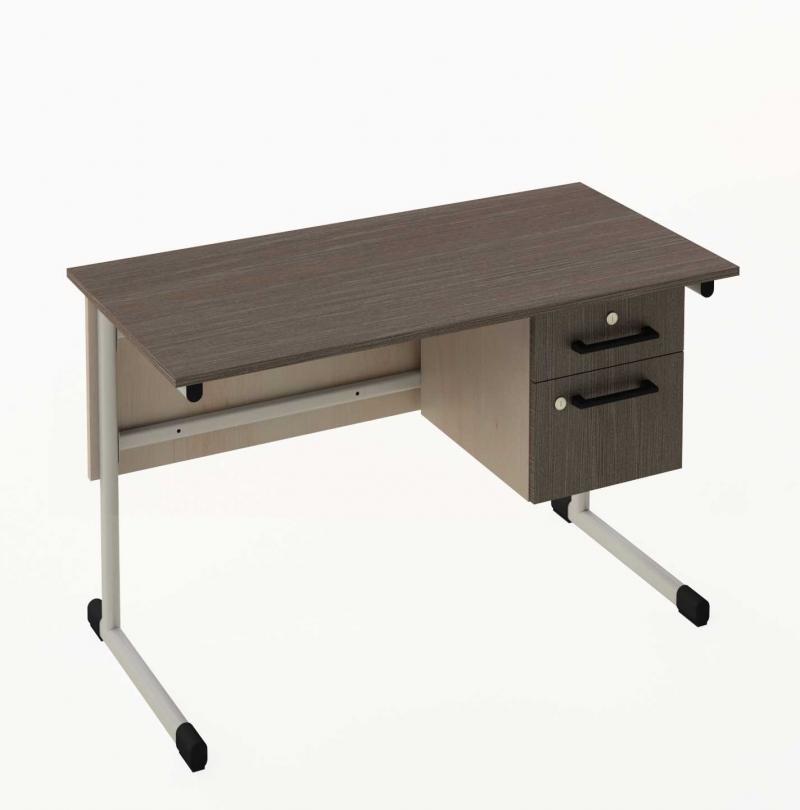 Стіл письмовий на плоскоовальній трубі (АНШАР ГРУП) 1200х600х760 мм (44914)